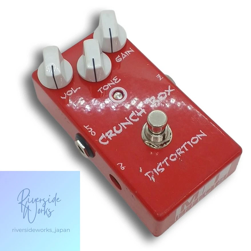 Pedal efecto distorsión MI Audio Crunch Box usado JP Foto 3 de 4