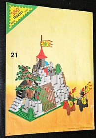 Lego 6076 Vintage 1993 Castle Dragon Knights DARK DRAGON'S DEN with Instructions
