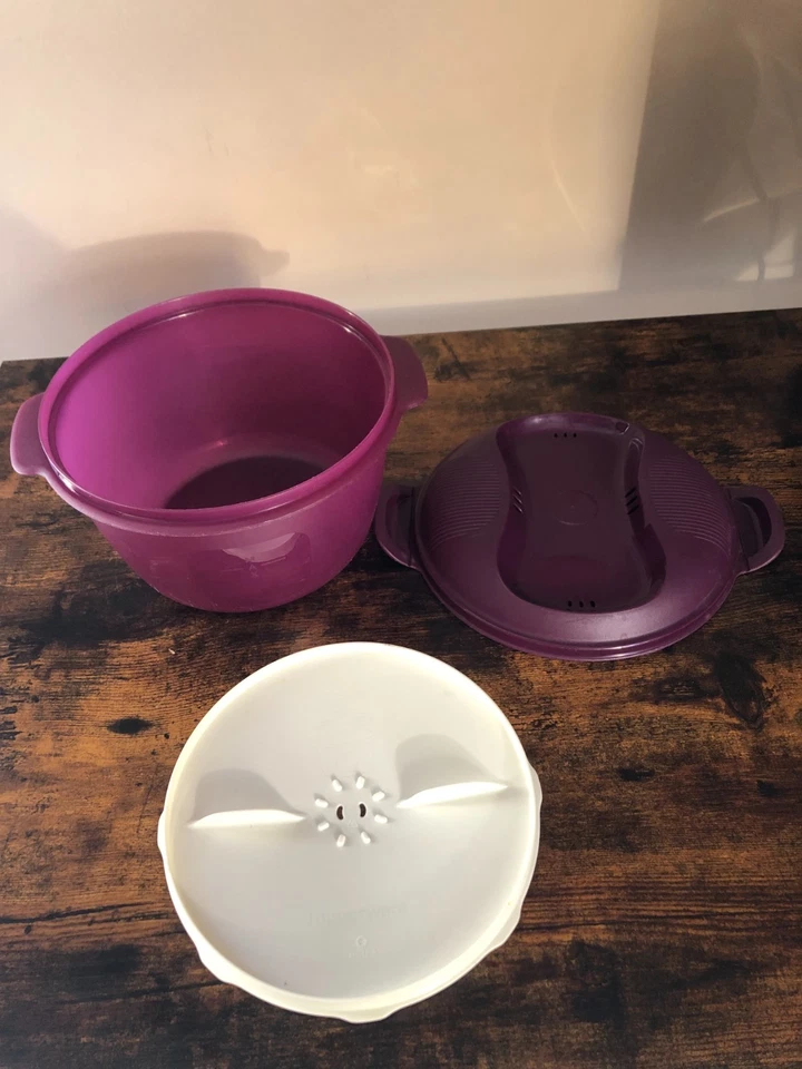 TUPPERWARE CUISEUR A RIZ MICRO ONDE 3 LITRES - Photo 2/4