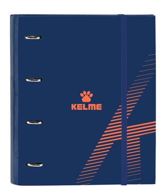 Safta Kelme   4 Ring Binder 35 cm with 100 A4 Sheets, Ideal for Children of Diff