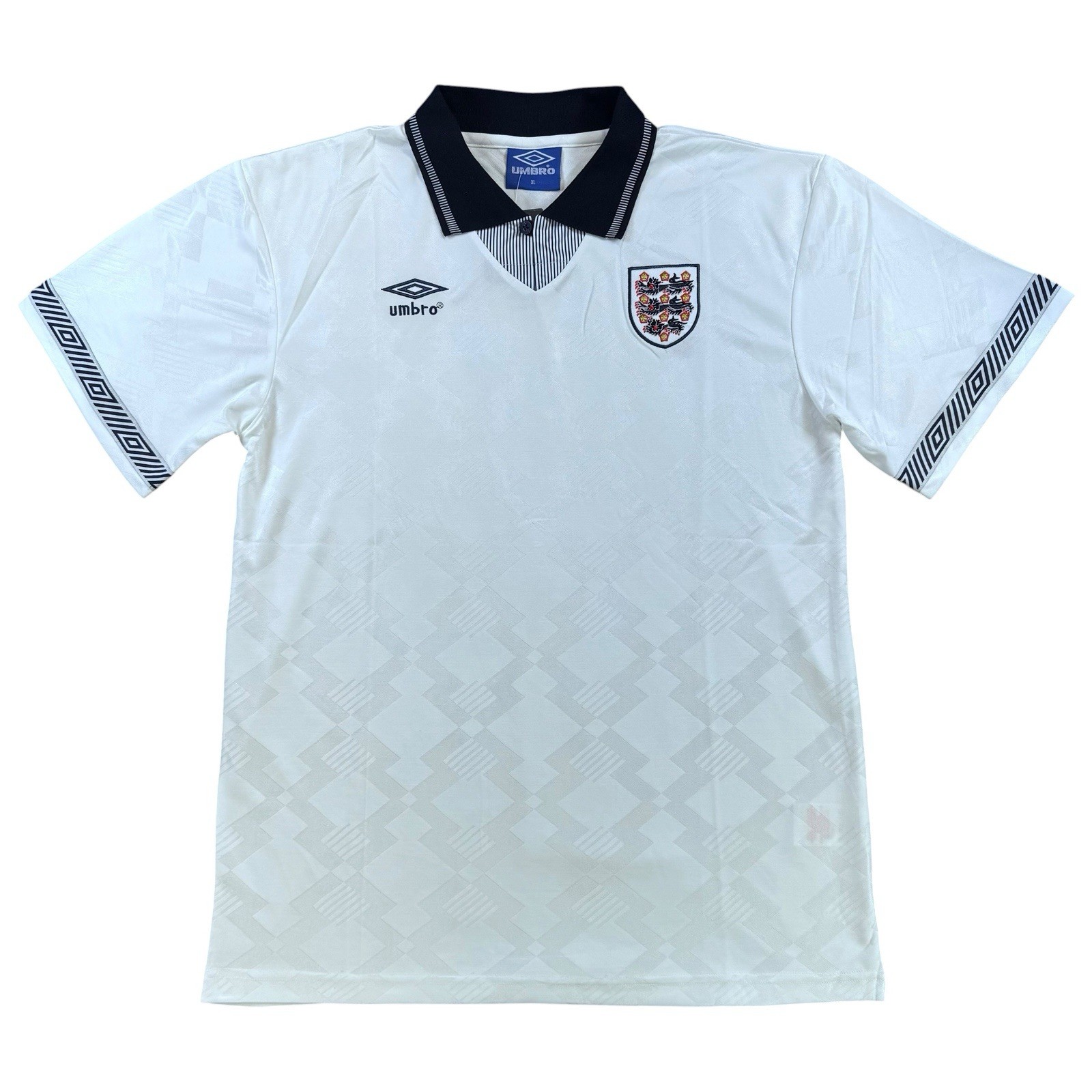 Vintage Y2K Umbro England 2007-09 Home Jersey Mens XL NEW Beckham Rooney Gerrard
