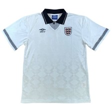 Vintage Y2K Umbro England 2007-09 Home Jersey Mens XL NEW Beckham Rooney Gerrard