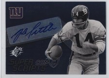 2008 SPx Super Scripts YA Tittle #SSS49 Auto HOF 06mc