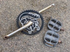 MONGOOSE PEDALIER+ PEDALES _ BMX VINTAGE