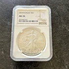U.S. Mint 2014 American Silver Eagle NGC MS70 1 oz .999 Silver
