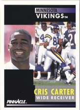 1991 Pinnacle - Cris Carter #125
