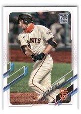 Austin Slater 2021 Topps Baseball #378 San Francisco Giants