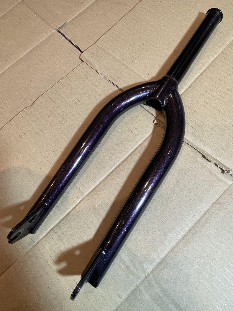パーツ KINK EMPIRE FORK 32mm Galaxy purple Kink Empire Fork 32mm Galaxy Purple Used No Damage