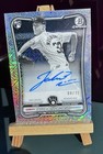 2026 Topps Chrome Black Jacob Misiorowski Chrome Black Autographs (Raw)