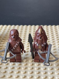Lego Star Wars Wookiee Warrior Chewbacca minifigures sw0132 7258 7260 FAST SHIP!