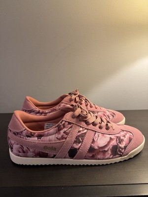 Gola Pink Rose Floral Sneakers Size 8 NWOT
