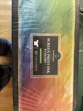 NEW~Smalltongue Fabric Screen Printing Ink Starter Set 8-Colors 4oz each T-Shirt