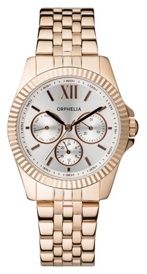 Orphelia New Tradition roségold Unisex Armbanduhr 153-4713-87