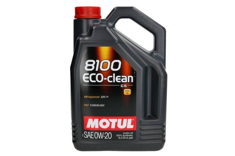 Fits MOTUL 8100 ECO-CLEAN 0W20 5L Engine Oil 0W20 5l 8100 108862 Engi ⭐UK Stock⭐