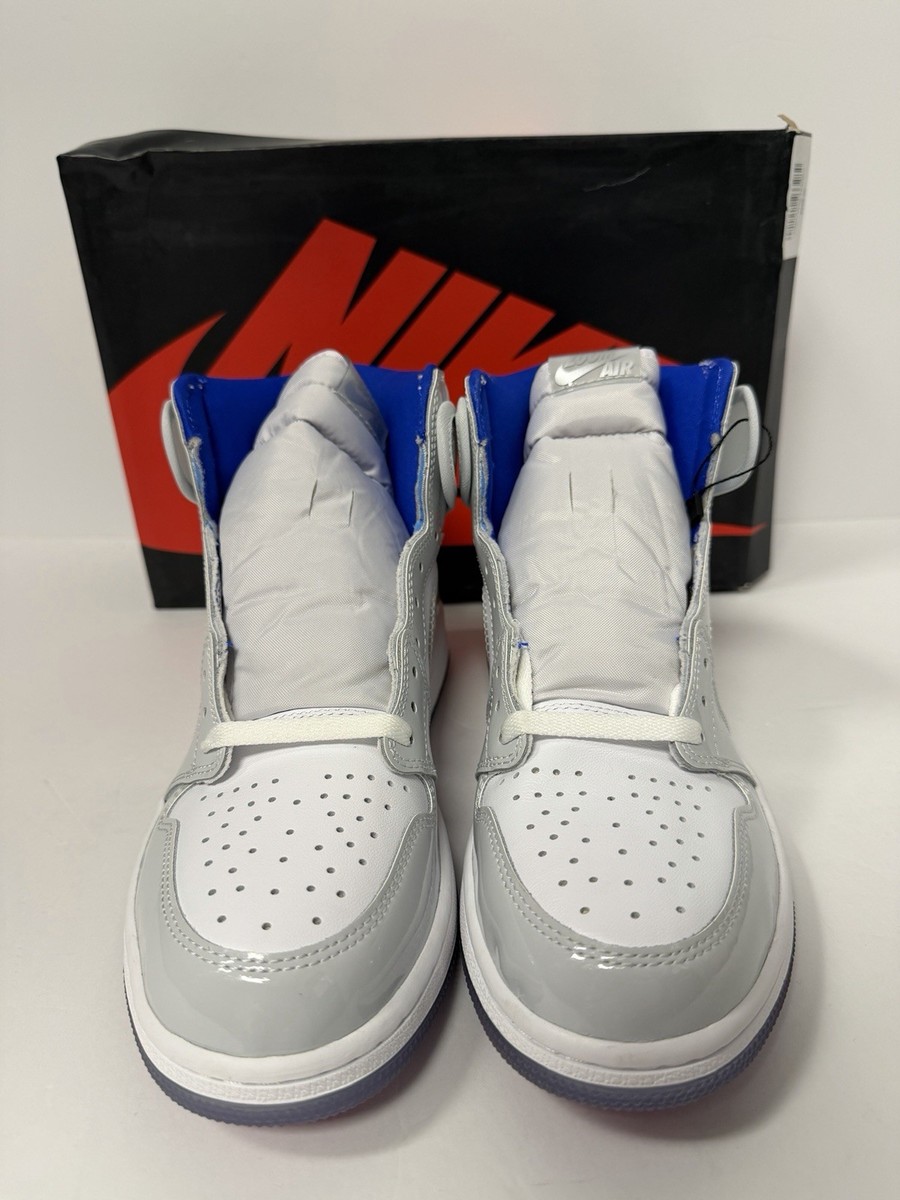 Size 10 - Air Jordan 1 Zoom High Racer Blue for sale online | eBay
