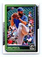 #11 2025 Donruss Optic Jake Arrieta Cubs