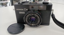 KONICA C35 MATIC Black film camera