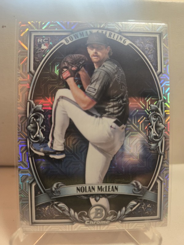 2026 BOWMAN BASEBALL BOWMAN STERLING MOJO REFRACTOR RC NOLAN MCLEAN
