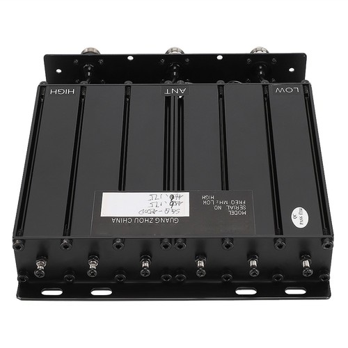 TX: 456.175 RX: 466.175 50W 6 Cavity UHF Duplexer With Multiple Stop Band Fil FY - Zdjęcie 10 z 11