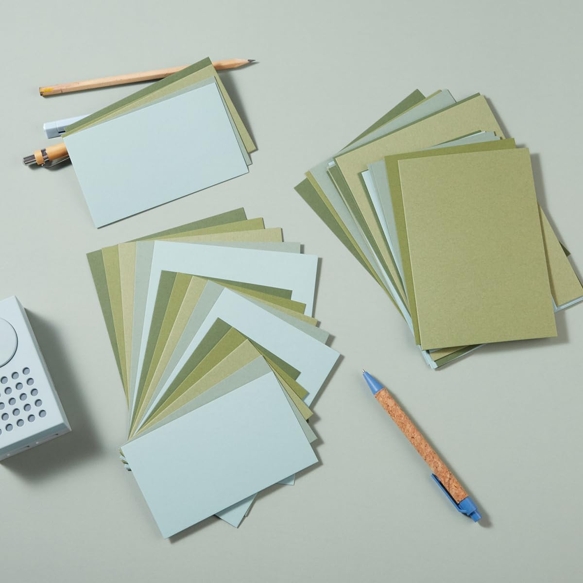 50 Sheets Colored Cardstock Paper, Green, 4X6, 5 Colors 744759937780| eBay