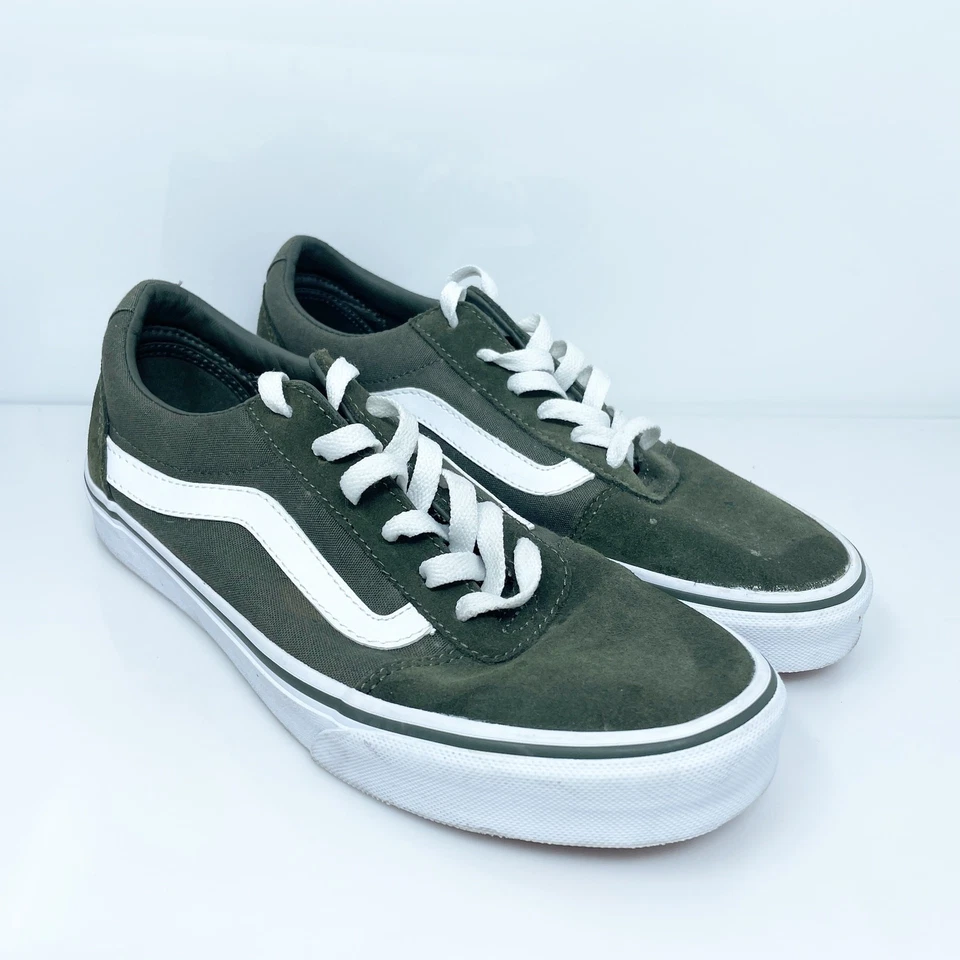 Vans Womens Off The Wall 500714 Green Casual Shoes Sneakers Size 8.5 - Image 2 of 4