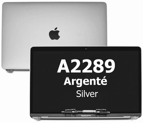 Ecran pour MacBook Pro A2289 Retina Assemblé Neuf ARGENTE - 2560 x 1600
