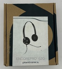 Plantronics EncorePro HW520 Black Headband Headsets