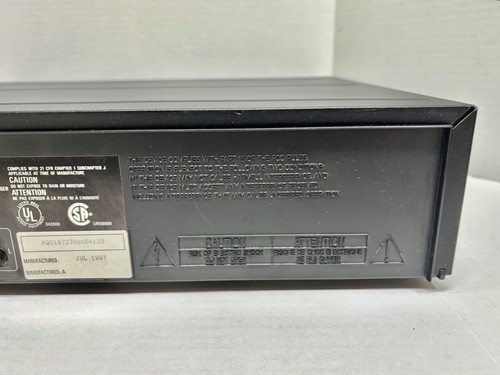 Magnavox CDC-725 Five Disc Stereo CD Carousel + Remote & Manual *For Parts* - Picture 10 of 16