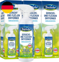 Bactador Enzymreiniger 3 X 750Ml - Geruchsentferner Und Fleckenentferner Spray -