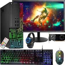 Dell Desktop Intel Core i5 GeForce GT 1030 GDDR5 16GB RAM i5-3470 512GB SSD