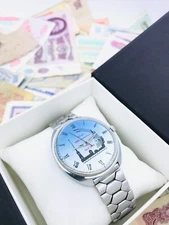 🔷 Rare Raketa City of Leningrad Soviet Mens Watch 2609 Wristwatch USSR Service