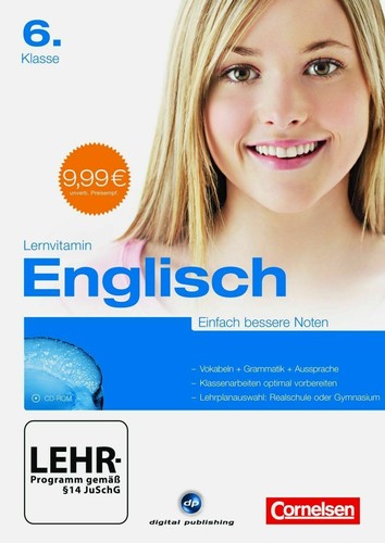 Cornelsen Lernvitamin Englisch 6. Klasse Lernsoftware für Schüler / Schule - Bild 1 von 1