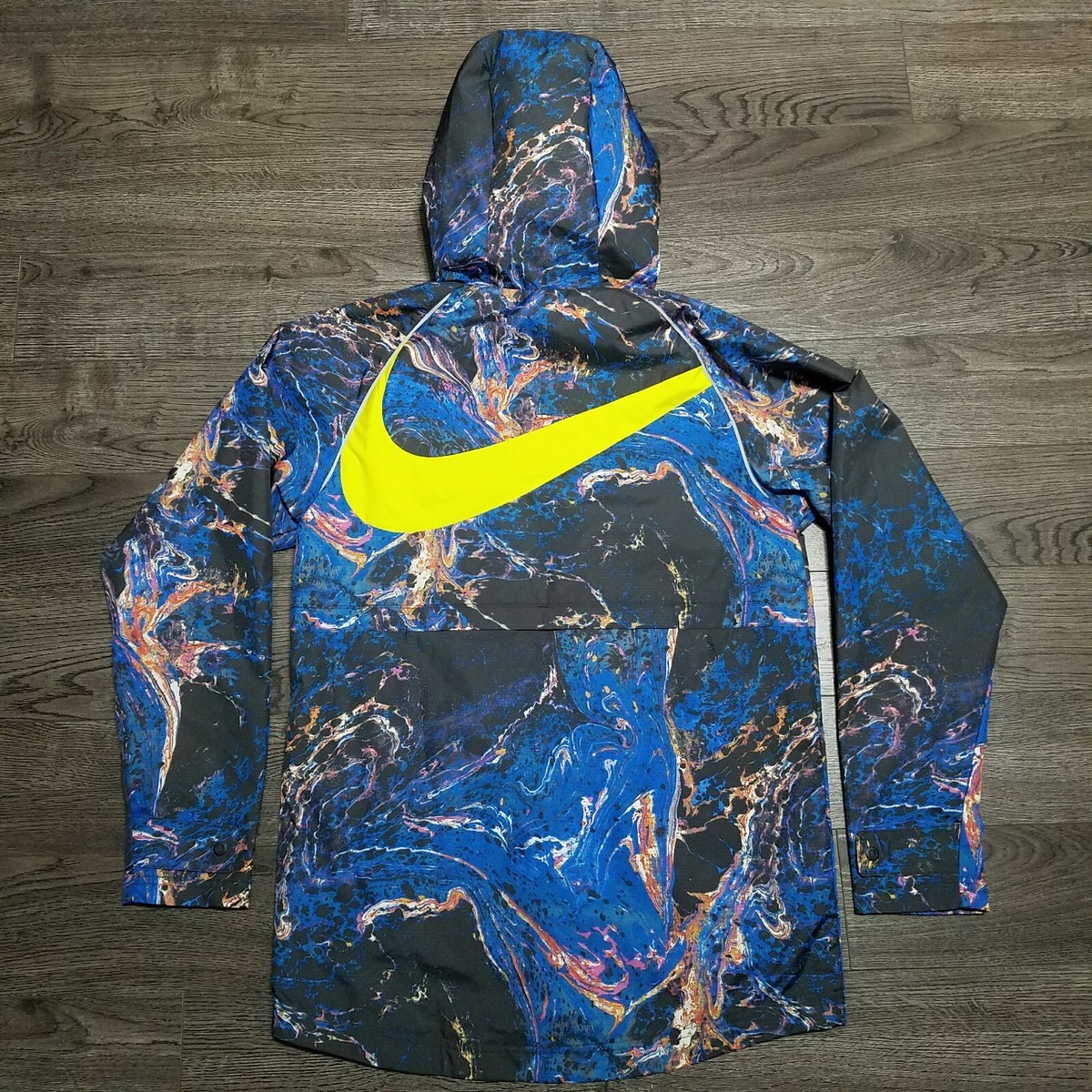 NIKE Tottenham Hotspur Soccer Jacket Mens MEDIUM Blue Marble