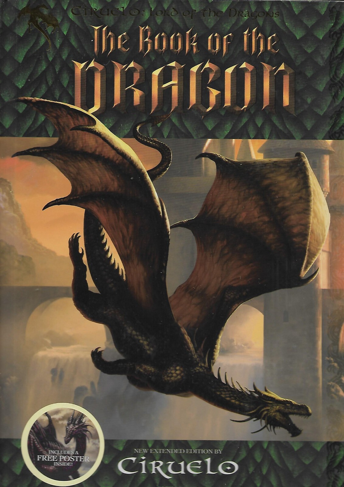 CIRUELO - LORD OF THE DRAGONS - BOOK OF THE DRAGON Hardcover (S)
