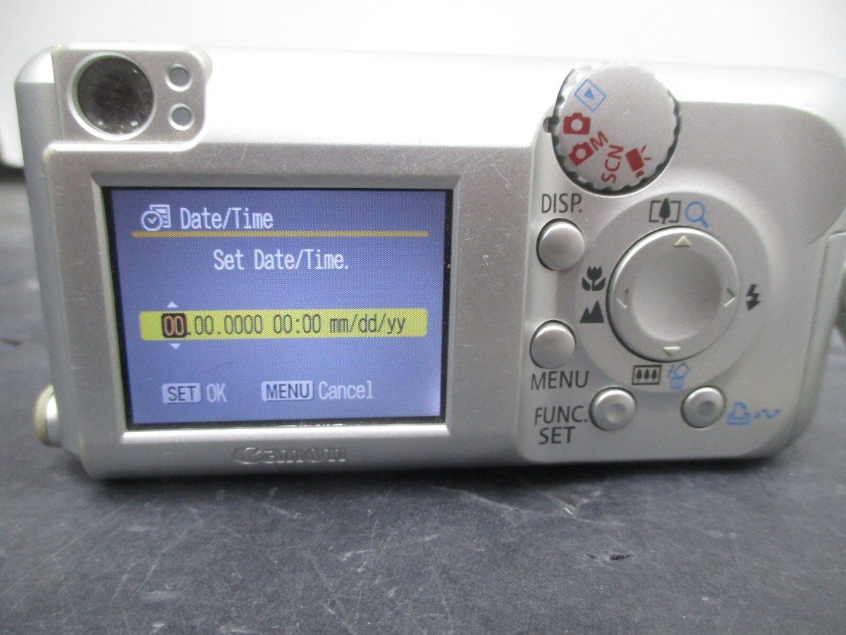 Canon PC1186 PowerShot A430 4.0 MP Digital Camera w/ Memory