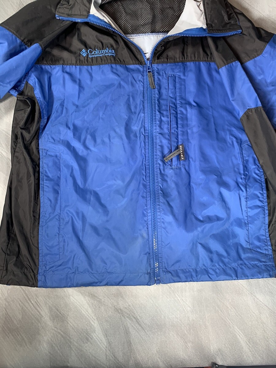 Vintage Columbia Sportswear Packable Jacket Sz M Windbreaker Vintage Columbia Sportswear Packable Jacket Sz M Windbreaker