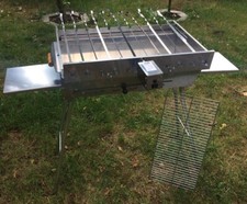 Mangal 2 mm Edelstahl Grill BBQ Standgrill Мангал mit Grillrost …
