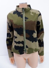 Maharishi Mhi Y2k Womens Fleece Jacket Size Uk 8 Camouflage Sweatshirt Bnwots
