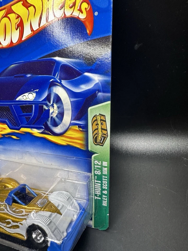 1/64 Hot Wheels 2003 Super Treasure Hunt Riley & Scott MK III Real Riders #8/12 Foto 2 de 2