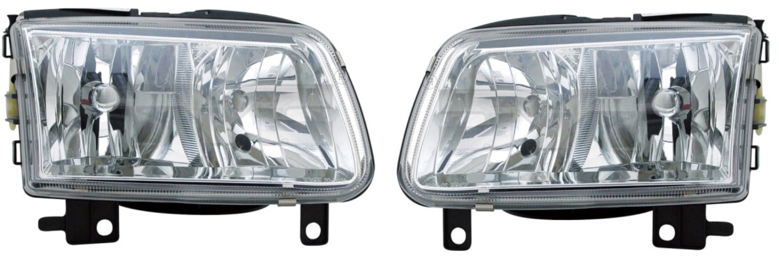 Phares électriques VW Polo 6N2 avec double optique H1 H7 pour réglage automatique