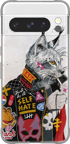 Funda Silicona Arte Autoodio Interior Fumador Gato Muerto/A Prueba de Golpes/MagSafe - Imagen 4 de 19