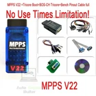 MPPS V22 Unlock Version Win10 MPPS+Tricore Master ECU programming