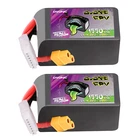 2ps OVONIC 22.2V 150C 1550mAh 6S Lipo Battery XT60 For FPV RC Drone Quad iFlight