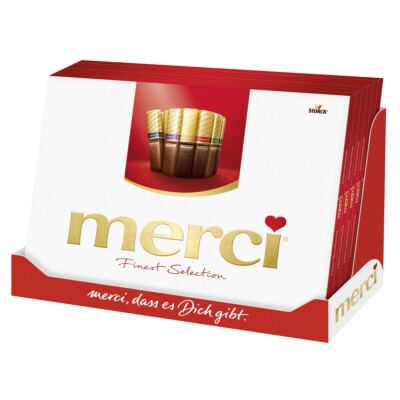 Storck merci Finest Selection Schokoladenvariation 6er Pack 400g