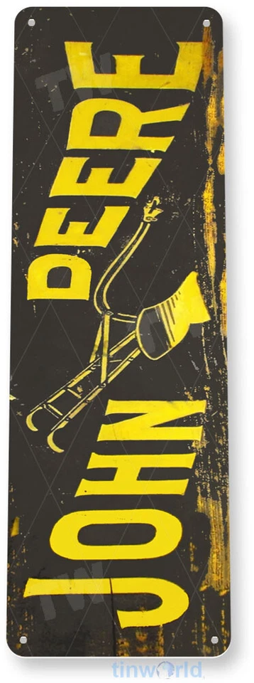 TIN SIGN John Deere Retro Metal Décor Tractor Store Shop Market Farm A455 - Image 3 of 3