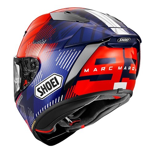 SHOEI X-Fifteen MARQUEZ 8 TC-1 X-15 Motorcycle Helmet Size L SHOEI X-Fifteen MARQUEZ 8 TC-1 X-15 Motorcycle Helmet Size L