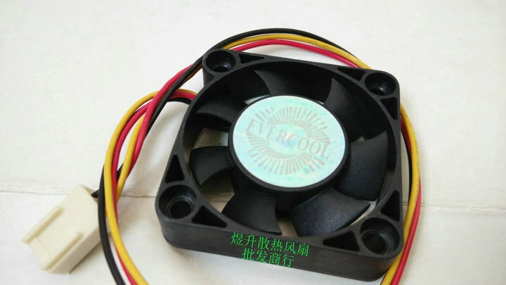 EVERCOOL EC4010H05CA 4010 DC5V 0.14A 4CM cooling fan 3pin - Image 2 of 2