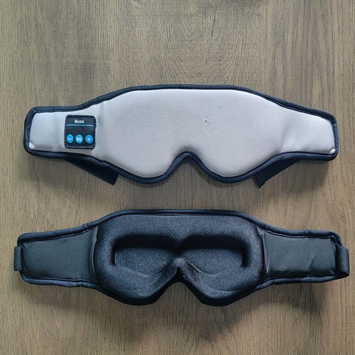 3D Sleeping Mask, Wireless Music Eye Mask, Ideal Gift And Essential For Travel A - Picture 10 of 13