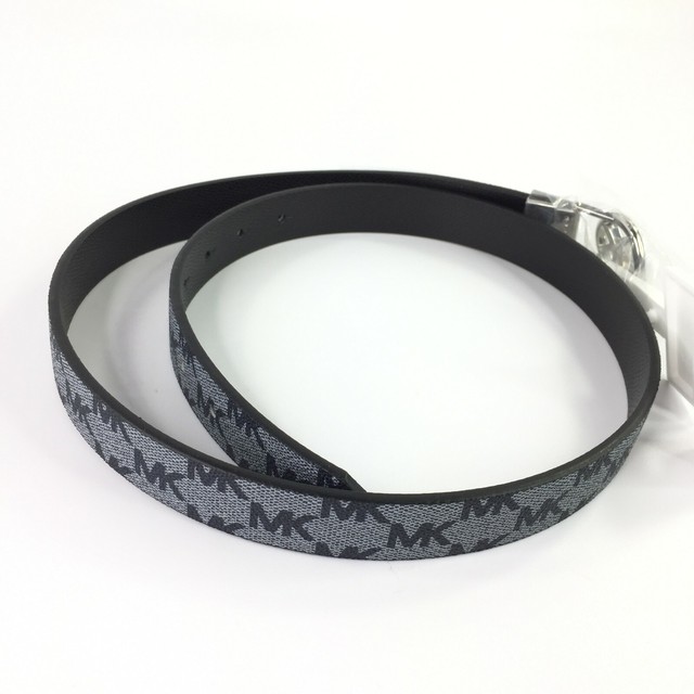 blue michael kors belt