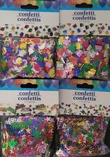 Metallic Birthday Confetti 1 oz Select: Balloons, Cakes,  Happy Birthday  or Hat